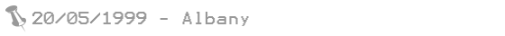 20.05.1999 - Albany