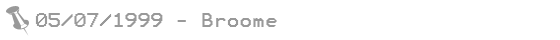 05.07.1999 - Broome