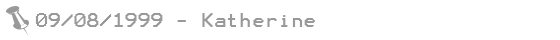 09.08.1999 - Katherine