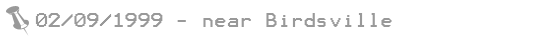 02.09.1999 - near Birdsville